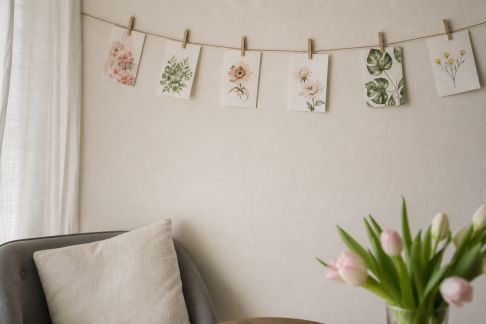 Comment exposer ses cartes de vœux dans la maison de façon décorative