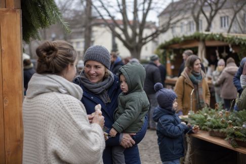 Organiser un marché de Noël solidaire avec des associations de quartier