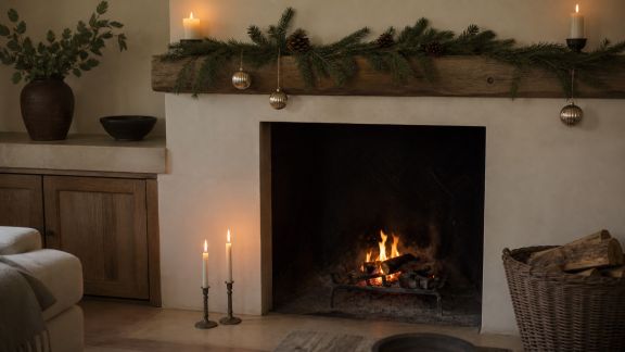 Comment décorer une cheminée pour un Noël authentique