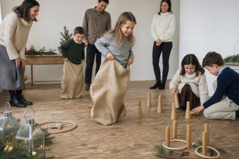 Comment mettre en place des olympiades de jeux traditionnels revisités pour Noël