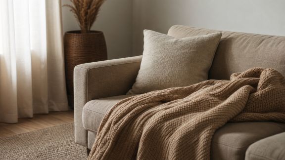 Utiliser les textiles pour réchauffer sa décoration de saison