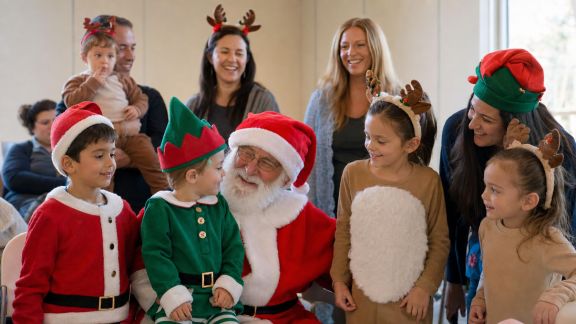Comment organiser un concours de déguisements de Noël pour petits et grands
