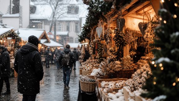 Photographier les marchés de Noël : astuces pour capturer la magie hivernale