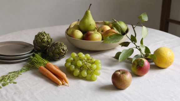 Utiliser les fruits et légumes comme éléments décoratifs de table