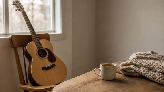 Chansons de Noël en version acoustique pour une ambiance chaleureuse