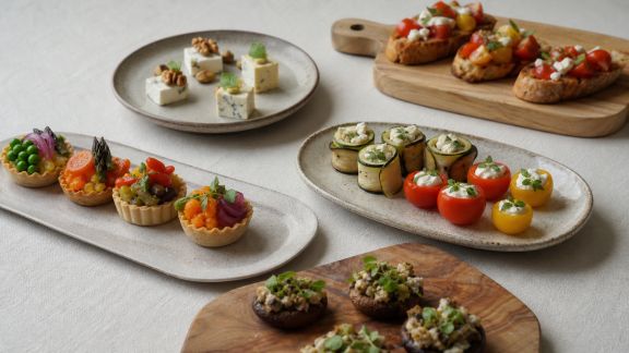 Idées d’amuse-bouches végétariens pour un apéritif raffiné