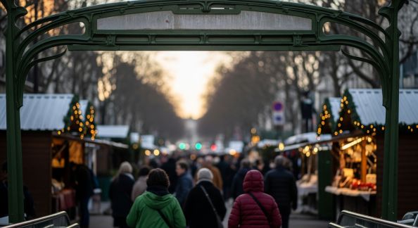 Les marchés de Noël accessibles en transports en commun : praticité et recommandations