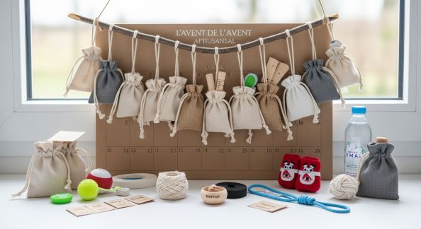 Intégrer des défis sportifs dans un calendrier de l'Avent familial