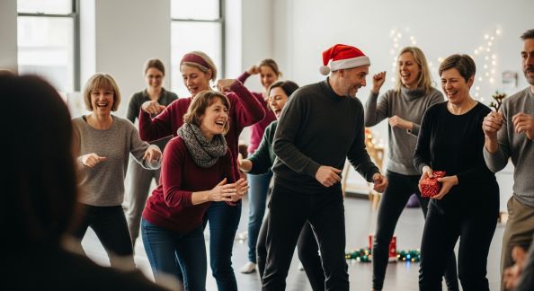 Animer un atelier théâtre improvisé sur le thème des fêtes
