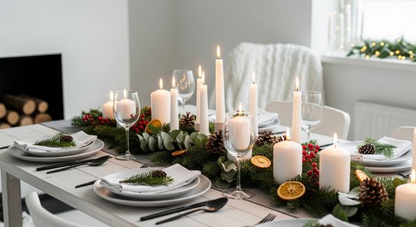 Inspiration tables de Noël scandinaves : astuces et conseils