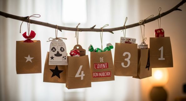 Petits budgets : créer un calendrier de l’Avent sans se ruiner
